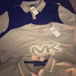 Men’s Michael Kors & Nautica Polos